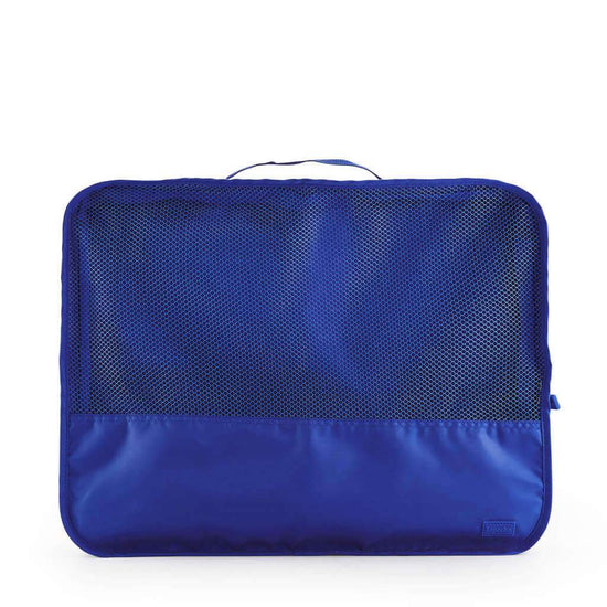 travel bag organisers for clothes blue large