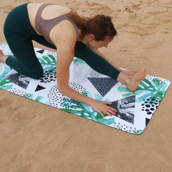 Yoga Mat, Eco Nonslip, Palm Forest - Upper Notch Club