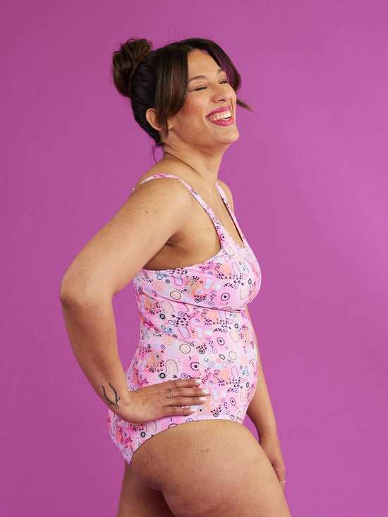 Load image into Gallery viewer, Strong Women Active Swim One-Piece (COMING SOON) - Mama Movement

