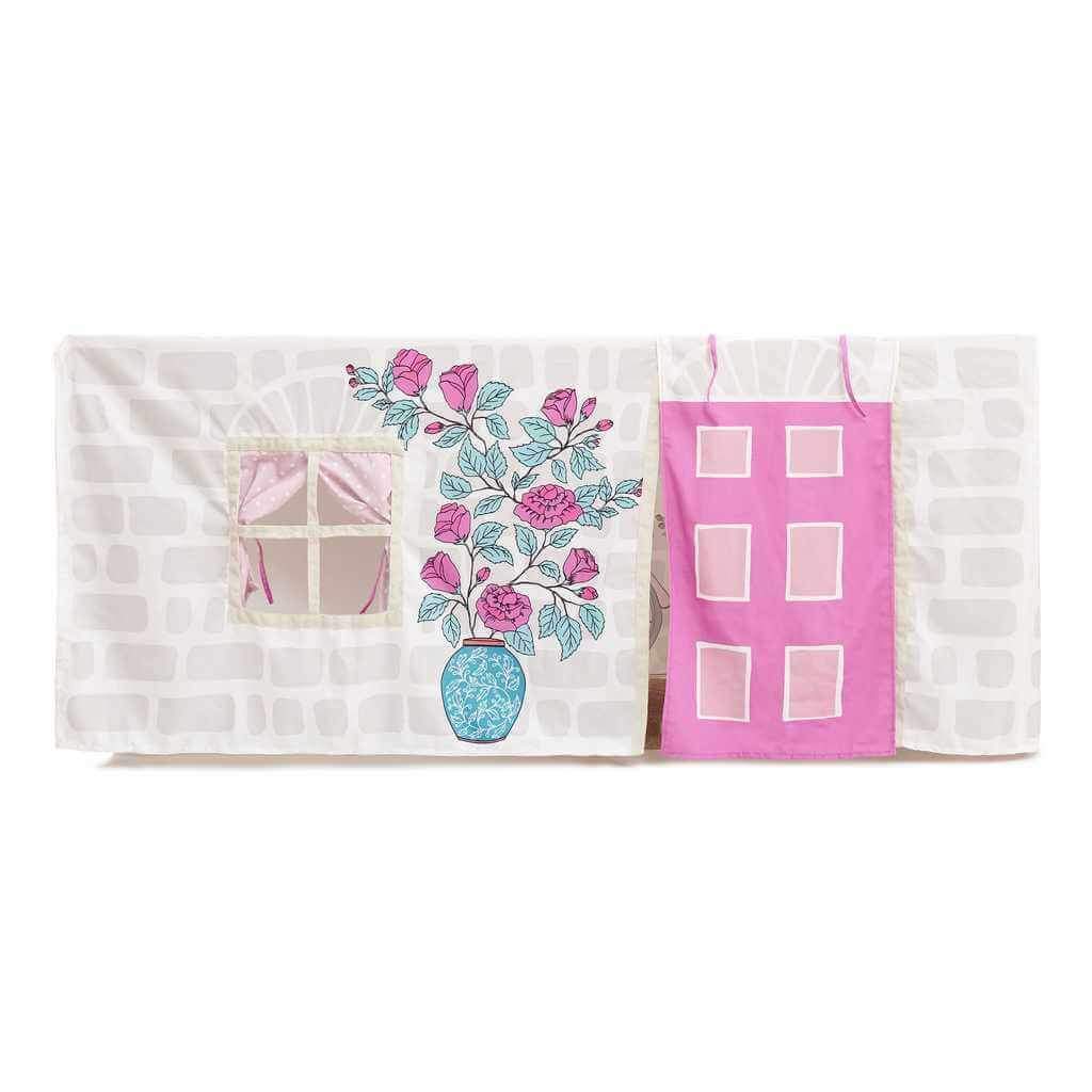 tablecloth cubby house for girls