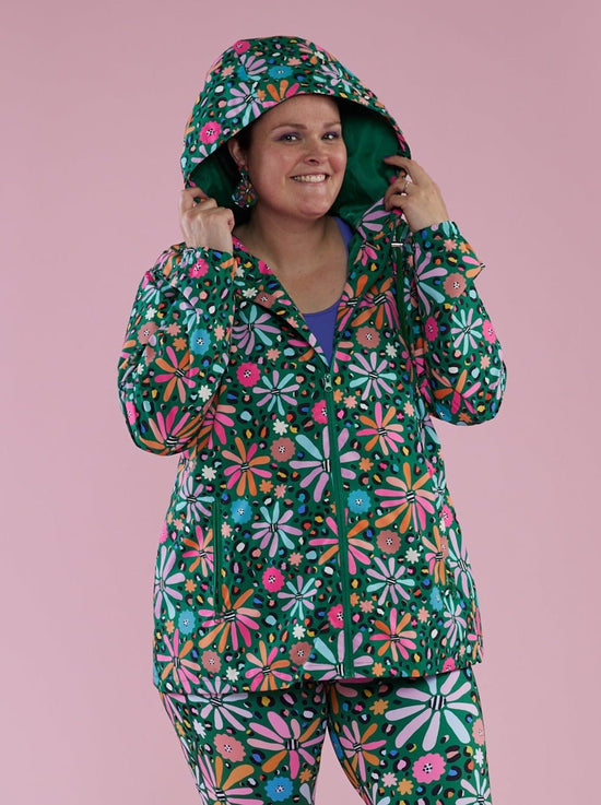 Load image into Gallery viewer, Wild Flower Spray Jackets - Adults - Mama Movement
